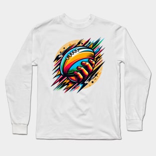 Rugby Ball Long Sleeve T-Shirt